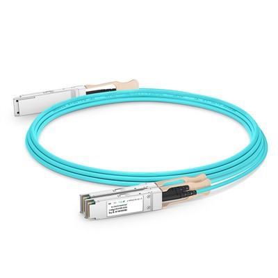 200 גרם qsfp56 עד 2x 100 גרם qsfp28 כבל אופטי פעיל (AOC), 1M -20 m