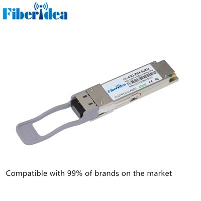 מקלט משדר 40G QSFP+ ZR4 80KM
